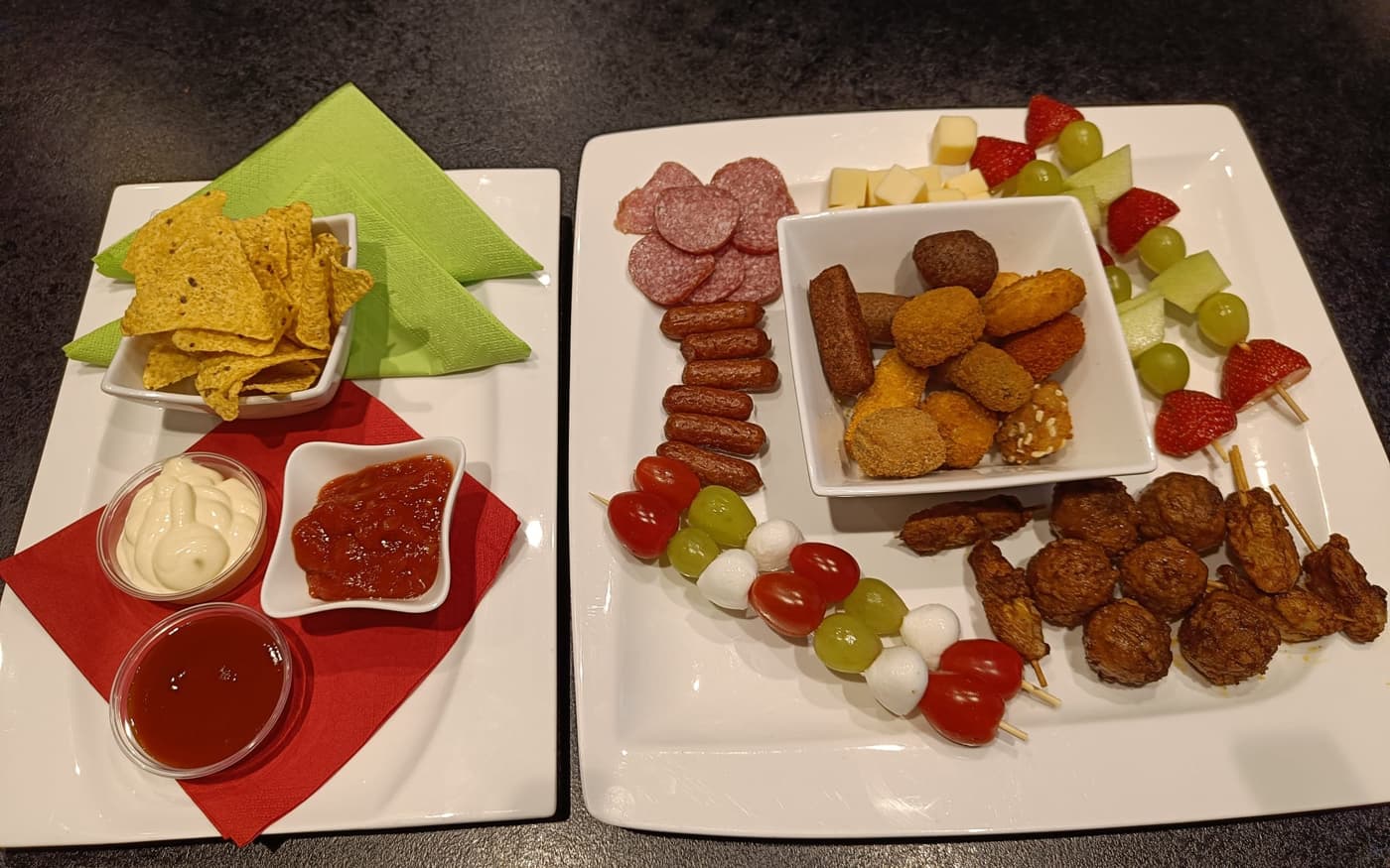 Hapjes arrangement