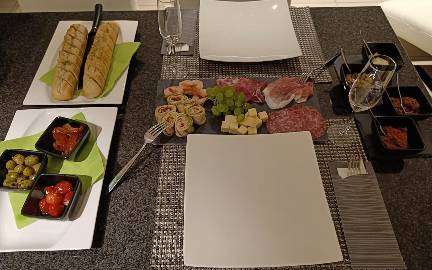 Tapas arrangement
